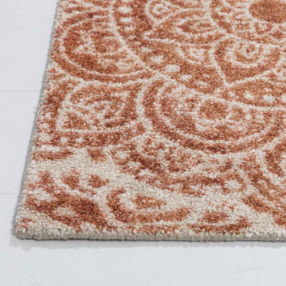 Mandala Cd Hand Tufted Printed Viscose Rug