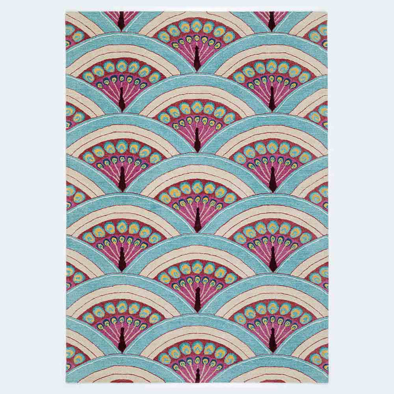 Sisco-V Hand Tufted Woollen and Viscose Rug