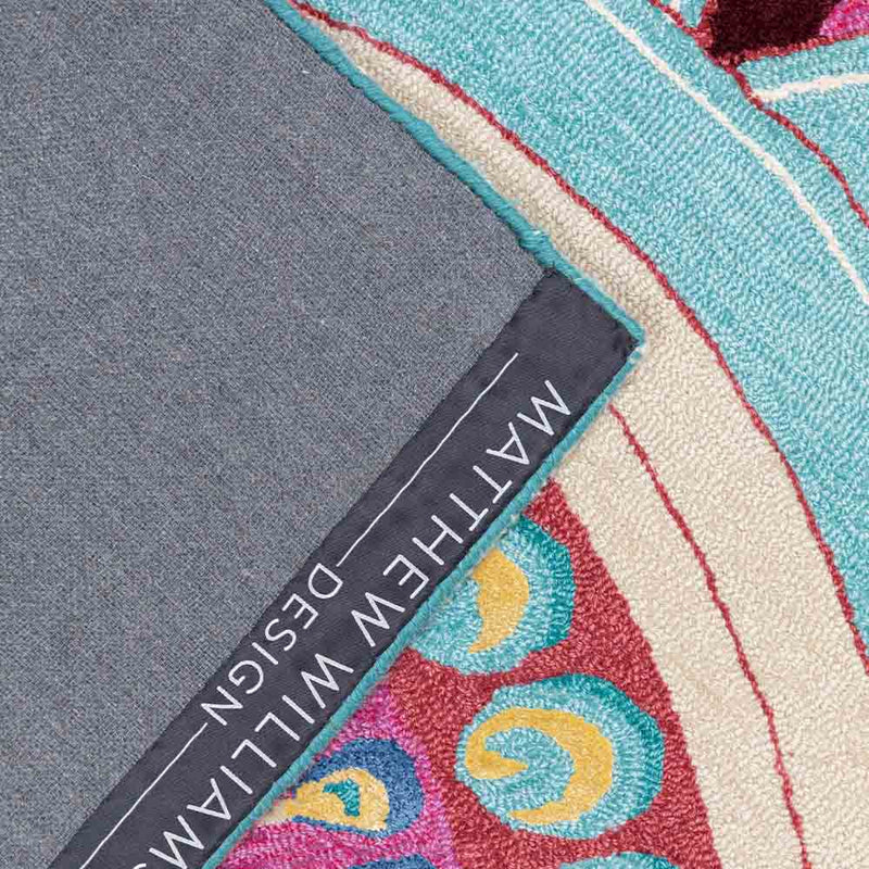 Sisco-V Hand Tufted Woollen and Viscose Rug