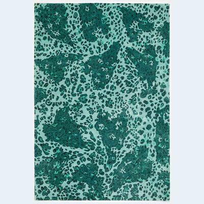 Leopard Love-N Hand Tufted Woollen and Viscose Rug By Matthew Williamson
