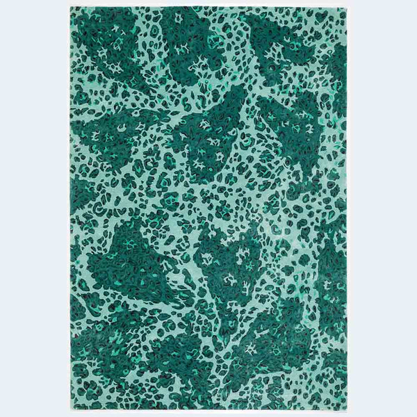 Leopard Love-N Hand Tufted Woollen and Viscose Rug By Matthew Williamson