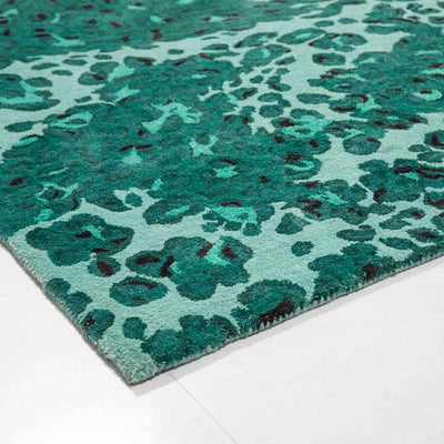 Leopard Love-N Hand Tufted Woollen and Viscose Rug By Matthew Williamson
