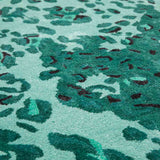 Leopard Love-N Hand Tufted Woollen and Viscose Rug