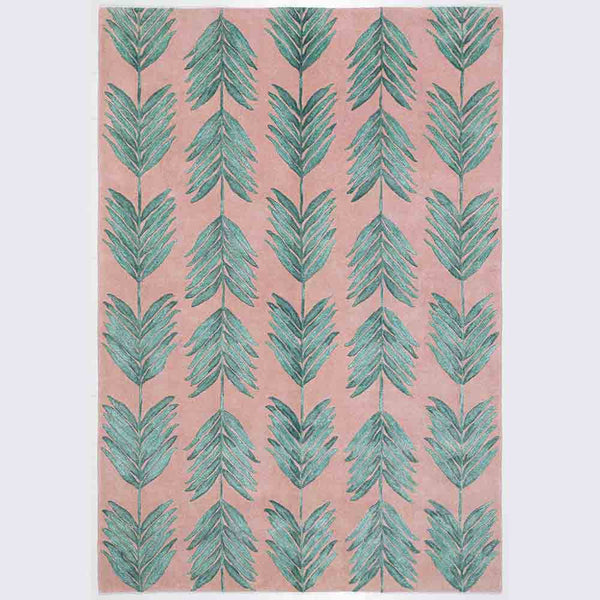 Palm Spring-V Hand Tufted Woollen and Viscose Rug