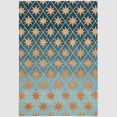 Stars-C Hand Tufted Woollen and Viscose Rug By Matthew Williamson