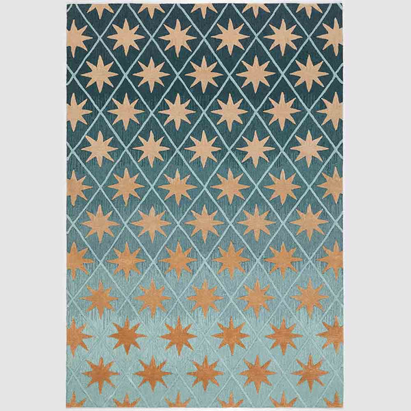 Stars-C Hand Tufted Woollen and Viscose Rug By Matthew Williamson