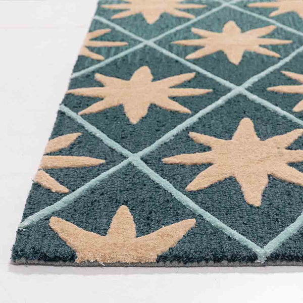 Stars-C Hand Tufted Woollen and Viscose Rug By Matthew Williamson