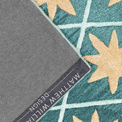 Stars-C Hand Tufted Woollen and Viscose Rug By Matthew Williamson