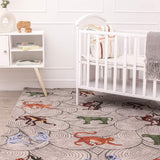 Monkey See Monkey Do Hand Tufted Woollen Rug By Anita Dalmia