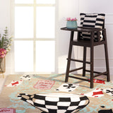 Tea Party Hand Tufted Woolen Rug By Anita Dalmia