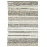 Moroccan Striped Hand Tufted Woollen Rug
