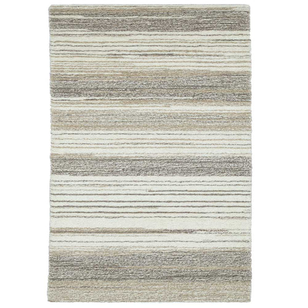 Moroccan Striped Hand Tufted Woollen Rug