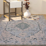 Heriz Hand Tufted Woollen and Sustainable Polyester Rug