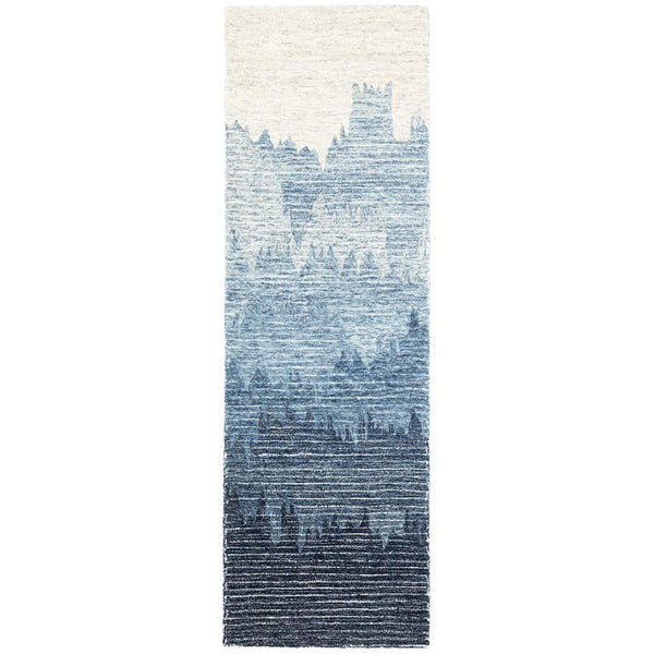 Ocean Hand Tufted Woollen Runner