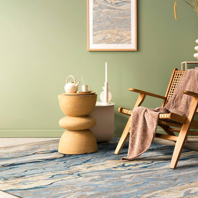 Kasmo Hand Tufted Woollen And Viscose Rug