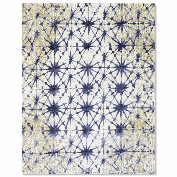 Olecthan Hand Knotted Wool,  Bamboo Silk and cotton rug