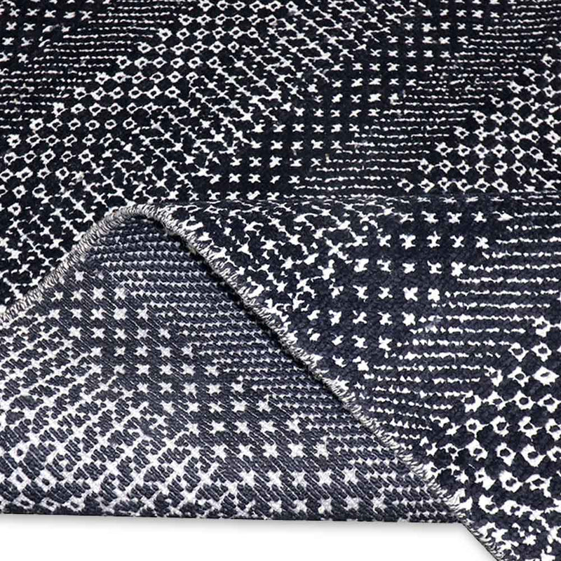 Jacob Hand Knotted Woollen And Viscose Rug