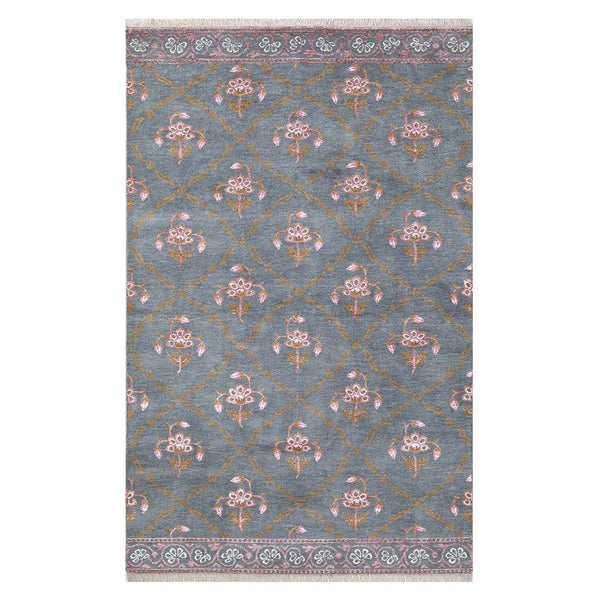 Naaz Hand Knotted Woollen Rug
