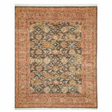 Catalynne Mocha Hand Knotted Woollen Rug