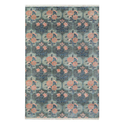 Gulmohar Hand Knotted Woollen Rug