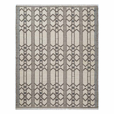 Porticos Hand Woven Woollen and Jute Dhurrie