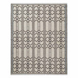 Porticos Hand Woven Woollen and Jute Dhurrie
