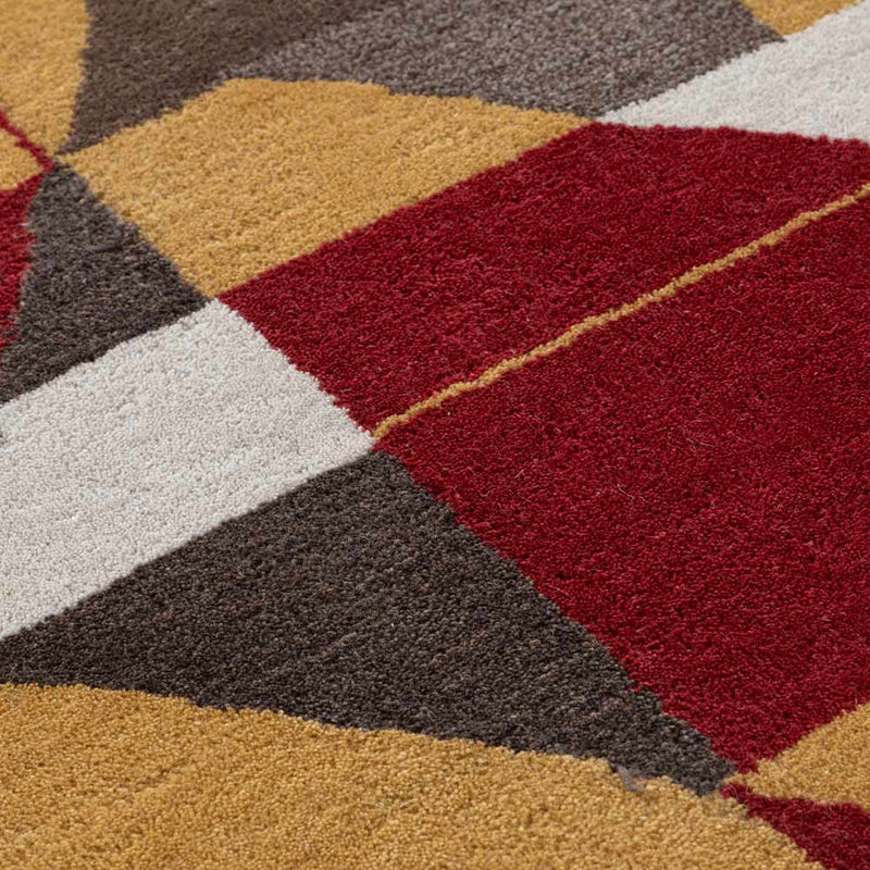 Jabbing Hand Tufted Woollen Rug