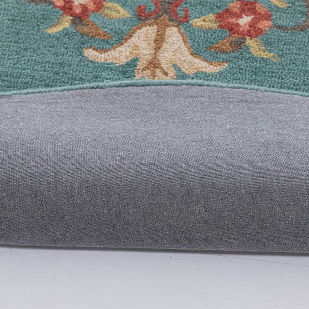 Abuson Hand Tufted Woollen Round Rug