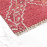 Gulabi Hand Knotted Woollen and Cotton Rug