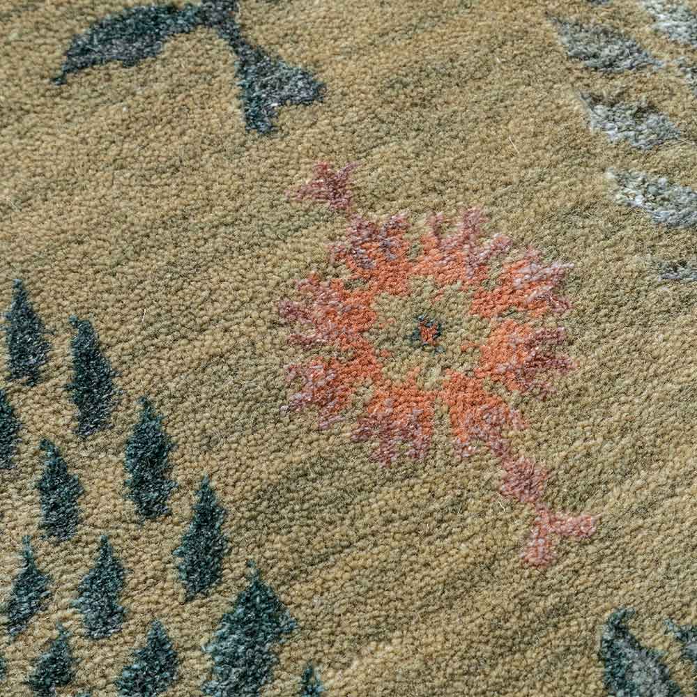 Nargis Hand Knotted Woollen Rug