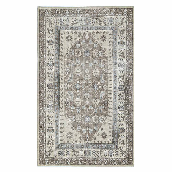Pierce Hand Knotted Woollen and Cotton Rug