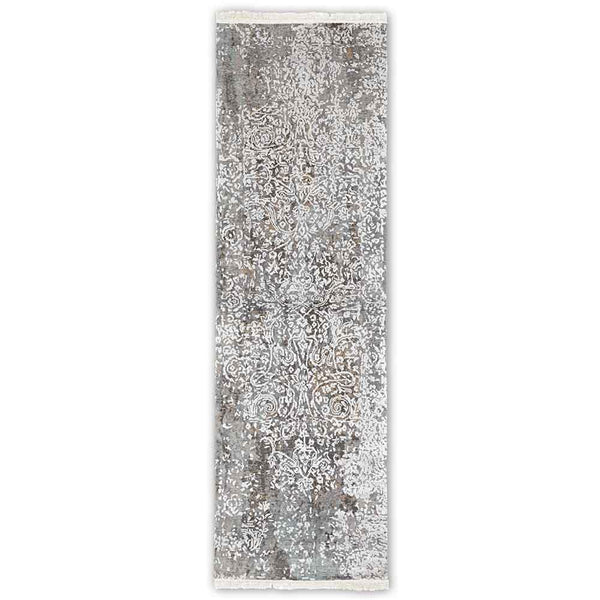 Rani-V Hand Knotted Woollen and Viscose Runner