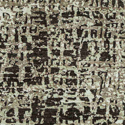 Crustco Hand Knotted Woollen and Viscose Rug