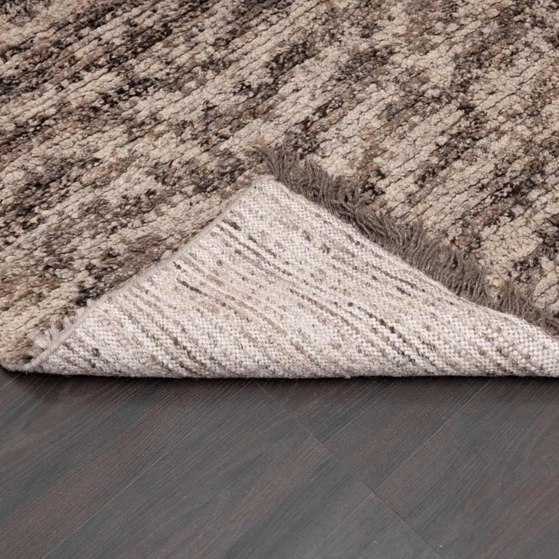 Feathers Hand Woven Woollen Plush Rug