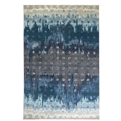 Rangrez Hand Knotted Woollen and Silk Rug  By Abraham & Thakore