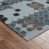 Islamic Hand Knotted Woollen and Viscose Rug By Anita Dalmia
