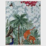 Forest Hand Knotted Woollen and Silk Rug By Anita Dalmia
