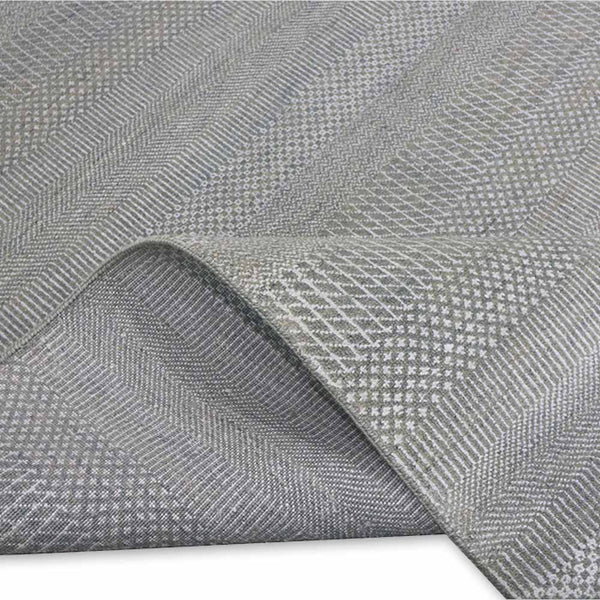 Benjamin Hand Knotted Woollen And Viscose Rug