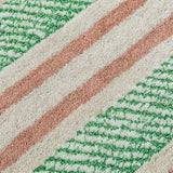 Fairy Floss Hand Tufted Green Woollen Rug