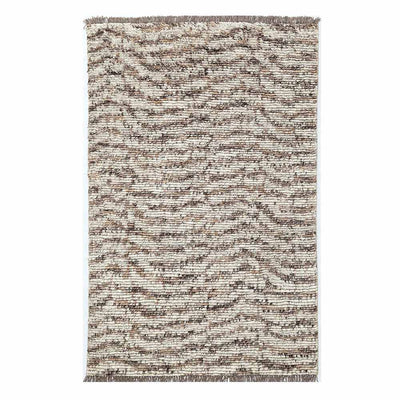 Feathers Hand Woven Woollen Plush Rug