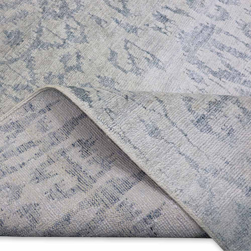 Farsh Hand Knotted Woollen And Viscose Rug