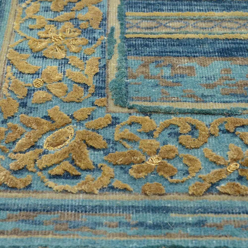 Aab Shar Hand Knotted Woollen and Silk Rug  By Tarun Tahiliani