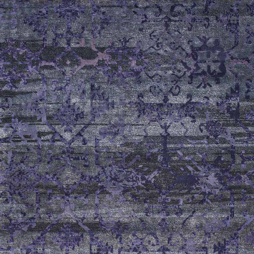 Lotuss Hand Knotted Woollen and Viscose Rug