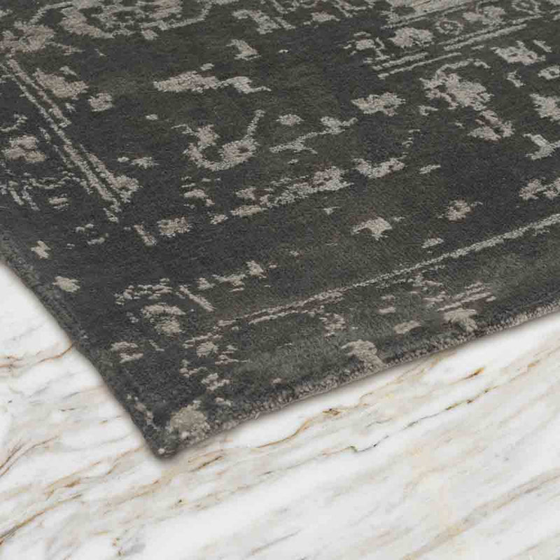 Indra Hand Knotted Woollen Viscose Rug