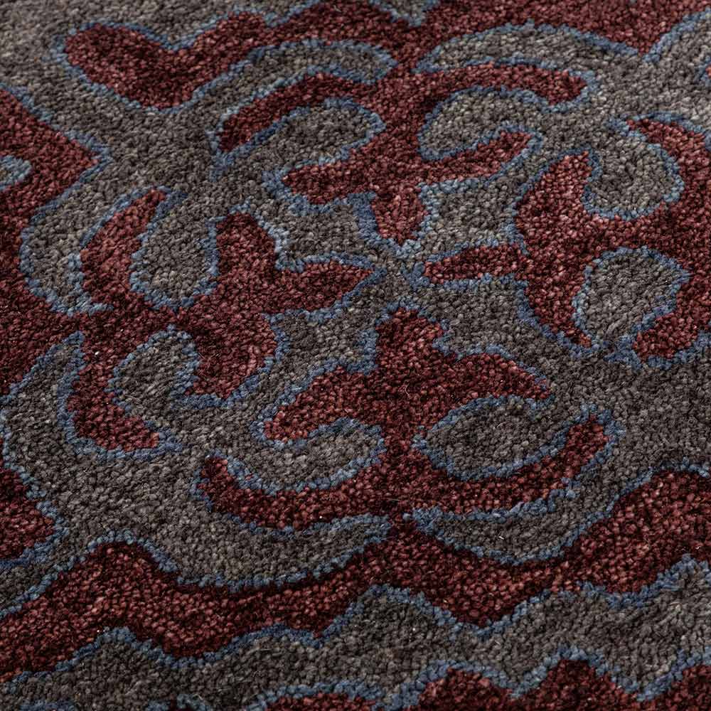 Applique Hand Tufted Woollen Rug