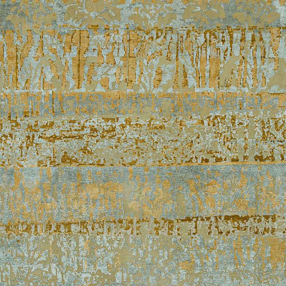 Blaze Hand Knotted Woollen and Viscose Rug