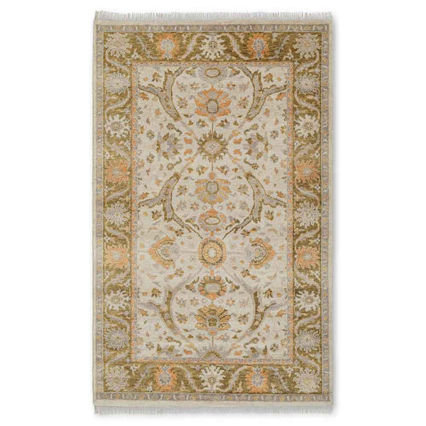 Arabesque Hand Knotted Wool Rug