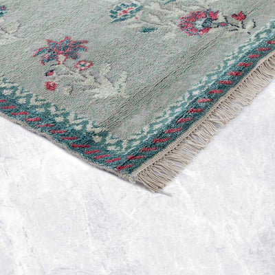Baagh Hand Knotted Woollen Rug