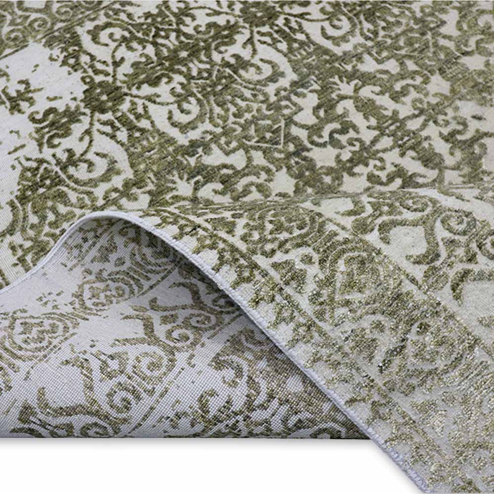 Mirza Hand Knotted Woollen And Viscose Rug