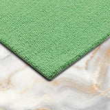 Color Me Hand Tufted Green Woollen Rug